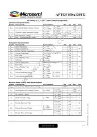 APTGF150A120TG Datasheet Page 2