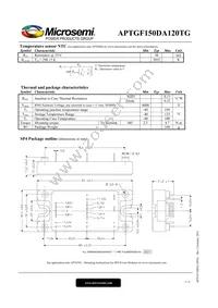 APTGF150DA120TG Datasheet Page 3