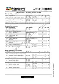 APTGF150DH120G Datasheet Page 2