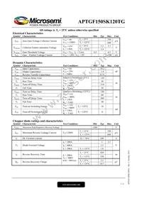 APTGF150SK120TG Datasheet Page 2