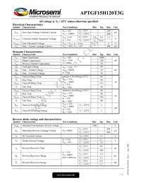 APTGF15H120T3G Datasheet Page 2