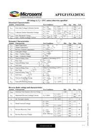 APTGF15X120T3G Datasheet Page 2