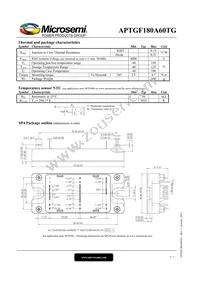 APTGF180A60TG Datasheet Page 3