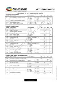 APTGF180SK60TG Datasheet Page 2