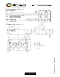 APTGF200SK120D3G Datasheet Page 3