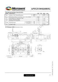 APTGF330SK60D3G Datasheet Page 3