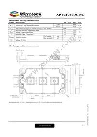 APTGF350DU60G Datasheet Page 3