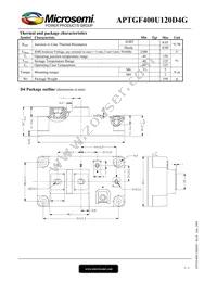 APTGF400U120D4G Datasheet Page 3