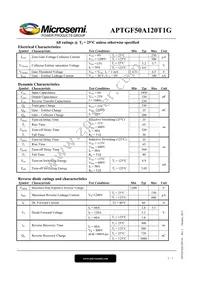 APTGF50A120T1G Datasheet Page 2