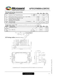 APTGF50DDA120T3G Datasheet Page 3