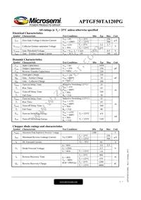 APTGF50TA120PG Datasheet Page 2