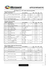 APTGF50X60T3G Datasheet Page 2