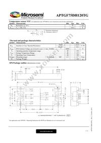 APTGF75DH120TG Datasheet Page 3