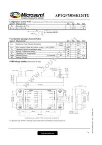 APTGF75DSK120TG Datasheet Page 3