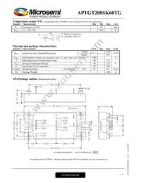 APTGT200SK60TG Datasheet Page 3