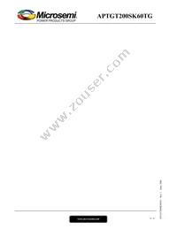 APTGT200SK60TG Datasheet Page 6