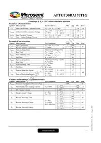 APTGT30DA170D1G Datasheet Page 2