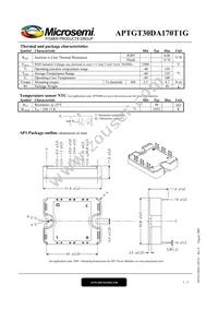 APTGT30DA170D1G Datasheet Page 3