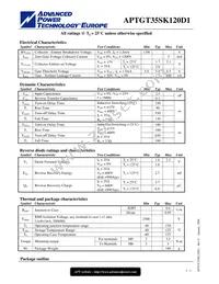 APTGT35SK120D1G Datasheet Page 2