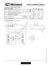 APTGT400SK120D3G Datasheet Page 3