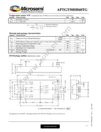 APTGT50DH60TG Datasheet Page 3