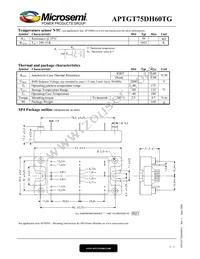 APTGT75DH60TG Datasheet Page 3