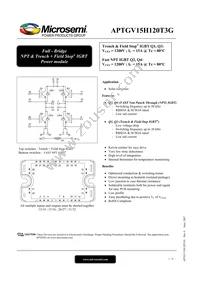 APTGV15H120T3G Datasheet Cover