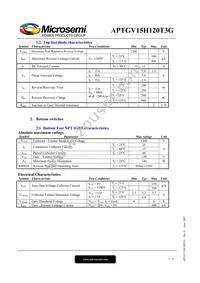 APTGV15H120T3G Datasheet Page 3