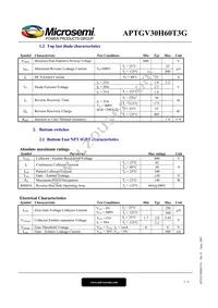 APTGV30H60T3G Datasheet Page 3