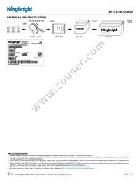 APTL3216CGCK-01 Datasheet Page 4
