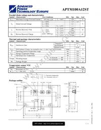 APTM100A12STG Datasheet Page 3