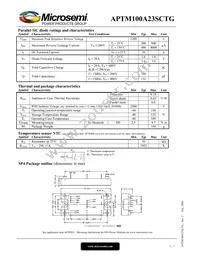 APTM100A23SCTG Datasheet Page 3