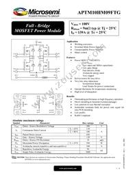 APTM10HM09FTG Datasheet Cover