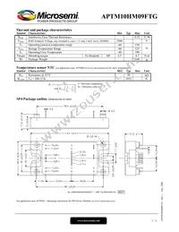 APTM10HM09FTG Datasheet Page 3