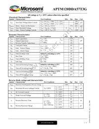 APTM120DDA57T3G Datasheet Page 2