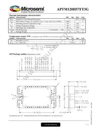APTM120H57FT3G Datasheet Page 3