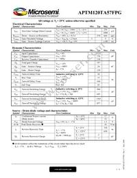 APTM120TA57FPG Datasheet Page 2