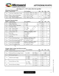 APTM20SKM10TG Datasheet Page 2