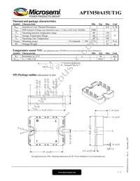 APTM50A15FT1G Datasheet Page 3