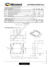 APTM50AM70FT1G Datasheet Page 3