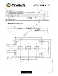 APTM50DUM19G Datasheet Page 3