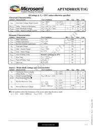 APTM50H15FT1G Datasheet Page 2