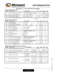 APTM50SKM35TG Datasheet Page 2