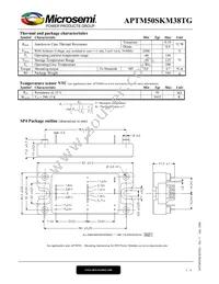 APTM50SKM38TG Datasheet Page 3