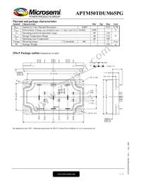 APTM50TDUM65PG Datasheet Page 3