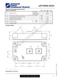 APTM50UM25SG Datasheet Page 3