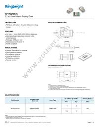 APTR3216F3C Datasheet Cover