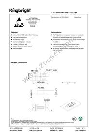 APTR3216MGC Datasheet Cover
