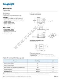 APTR3216P3BT Datasheet Cover