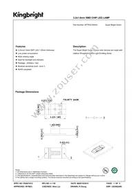 APTR3216SGC Datasheet Cover